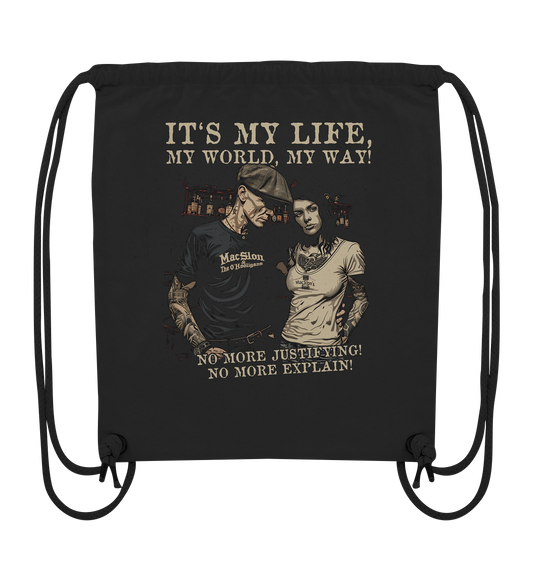 MacSlon & The O'Hooligans "My Life, My World, My Way"  - Organic Gym-Bag