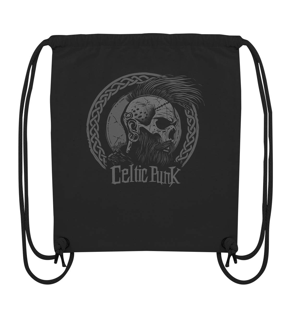 Celtic Punk "Skull / Circle II" - Organic Gym-Bag