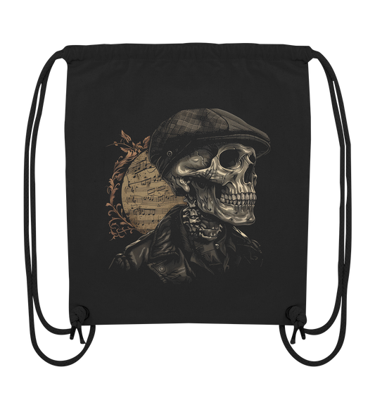 Skull "Flatcap II" - Organic Gym-Bag