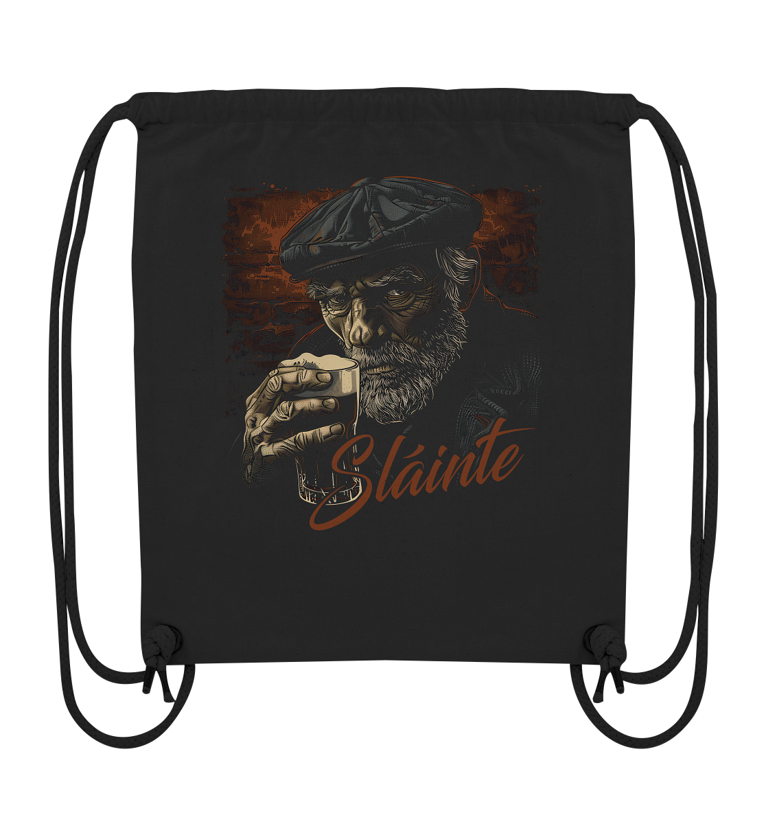 Sláinte "Old Irish Bastard III" - Organic Gym-Bag