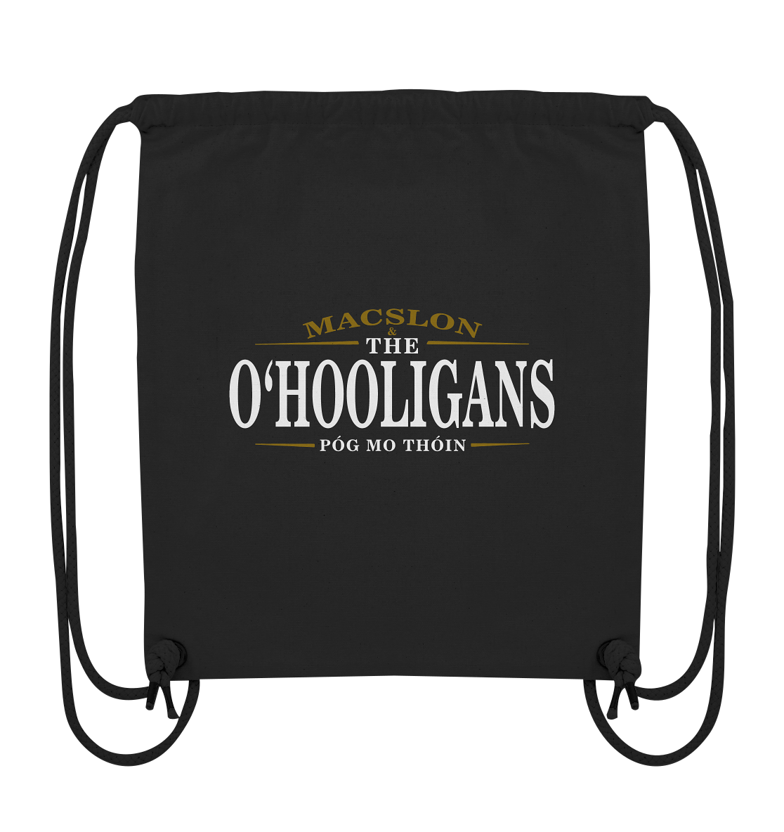 MacSlon & The O'Hooligans "Póg Mo Thóin" - Organic Gym-Bag