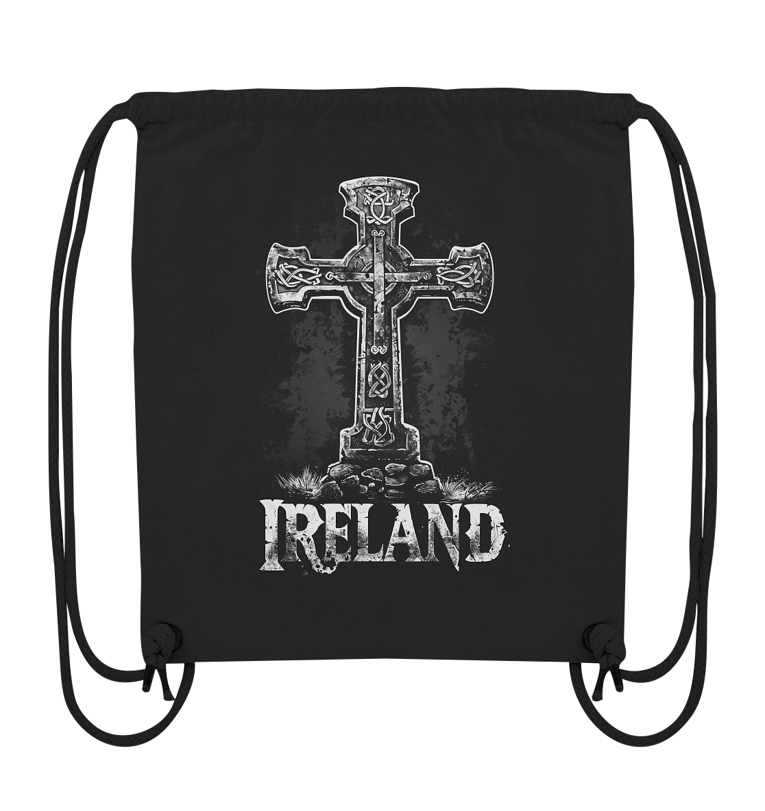 Ireland "Celtic Cross I"  - Organic Gym-Bag