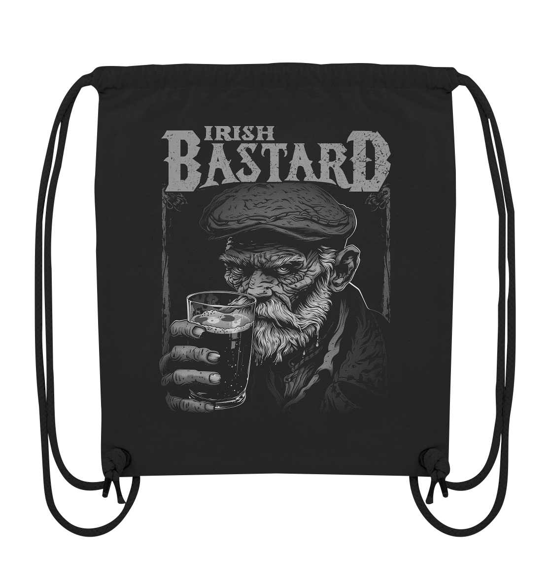 Irish Bastard "Old Irish Man I"  - Organic Gym-Bag