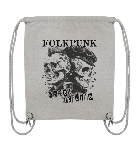 Folkpunk "Saved My Life I" - Organic Gym-Bag