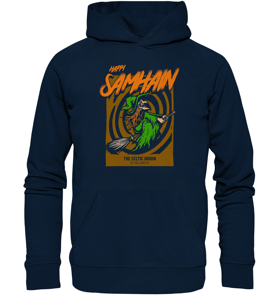 Happy Samhain "Witch" - Organic Hoodie