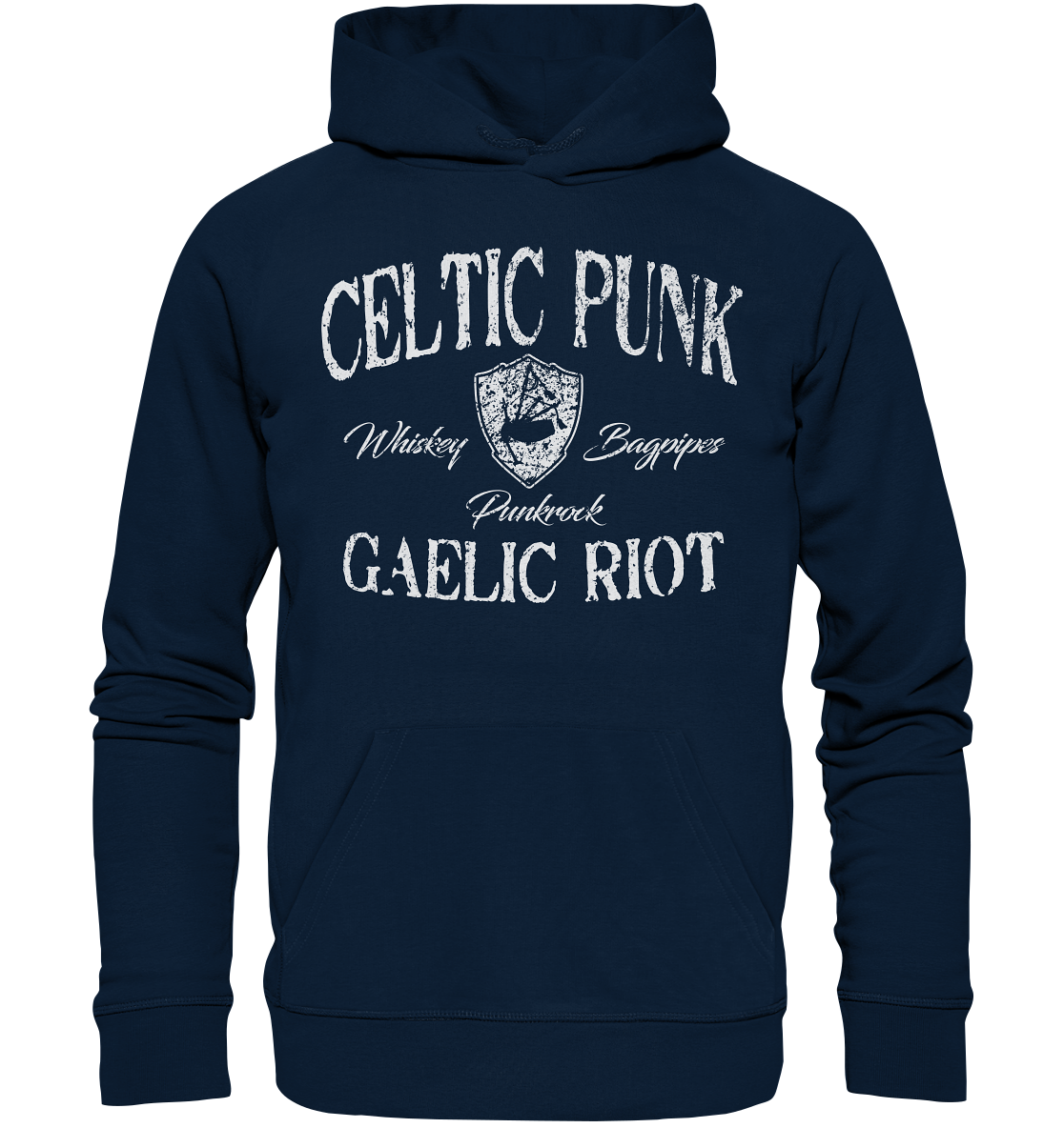 Celtic Punk "Gaelic Riot" - Organic Hoodie