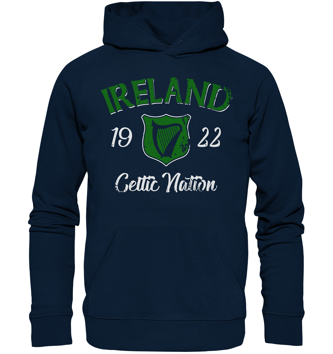 Ireland "Celtic Nation" - Organic Hoodie