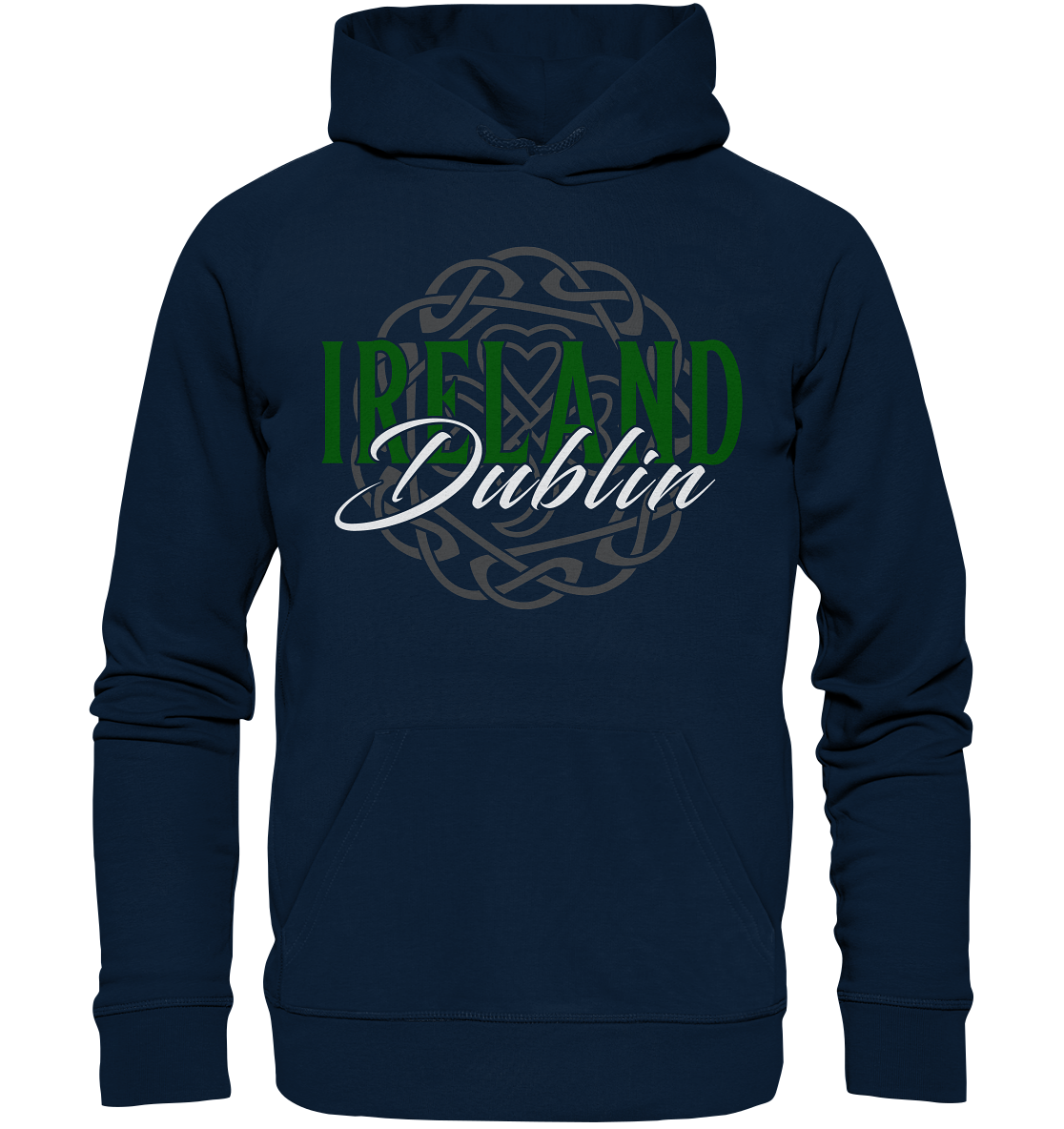 Ireland / Dublin "Celtic Knot" - Organic Hoodie