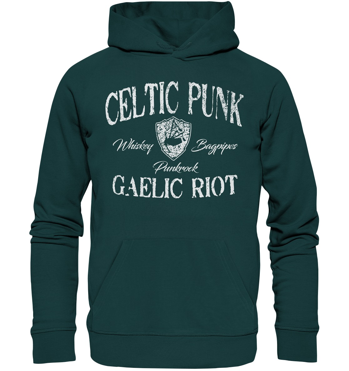 Celtic Punk "Gaelic Riot" - Organic Hoodie