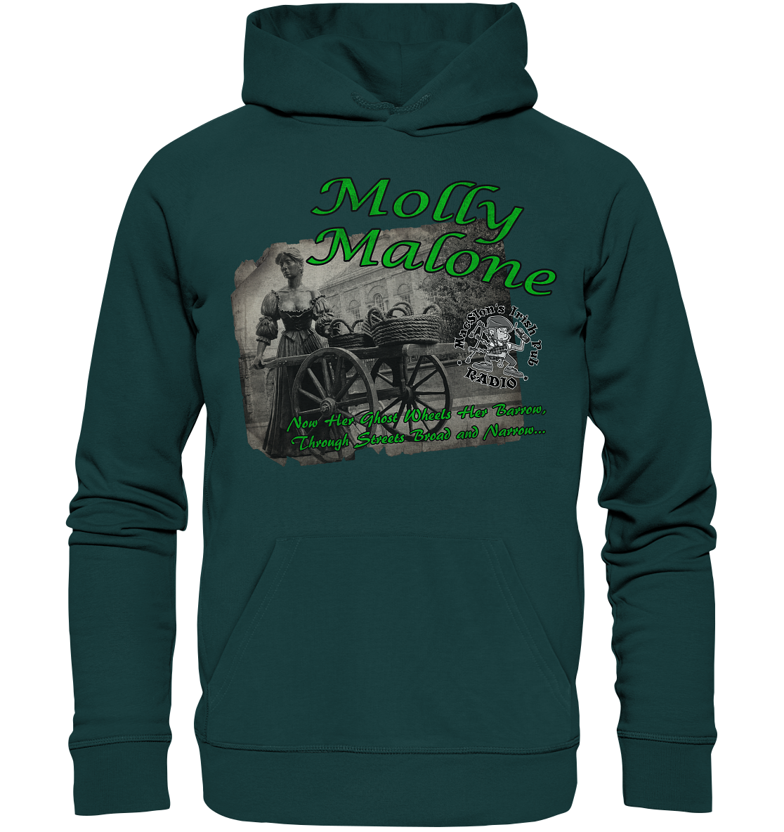 MacSlon's "Molly Malone" - Organic Hoodie