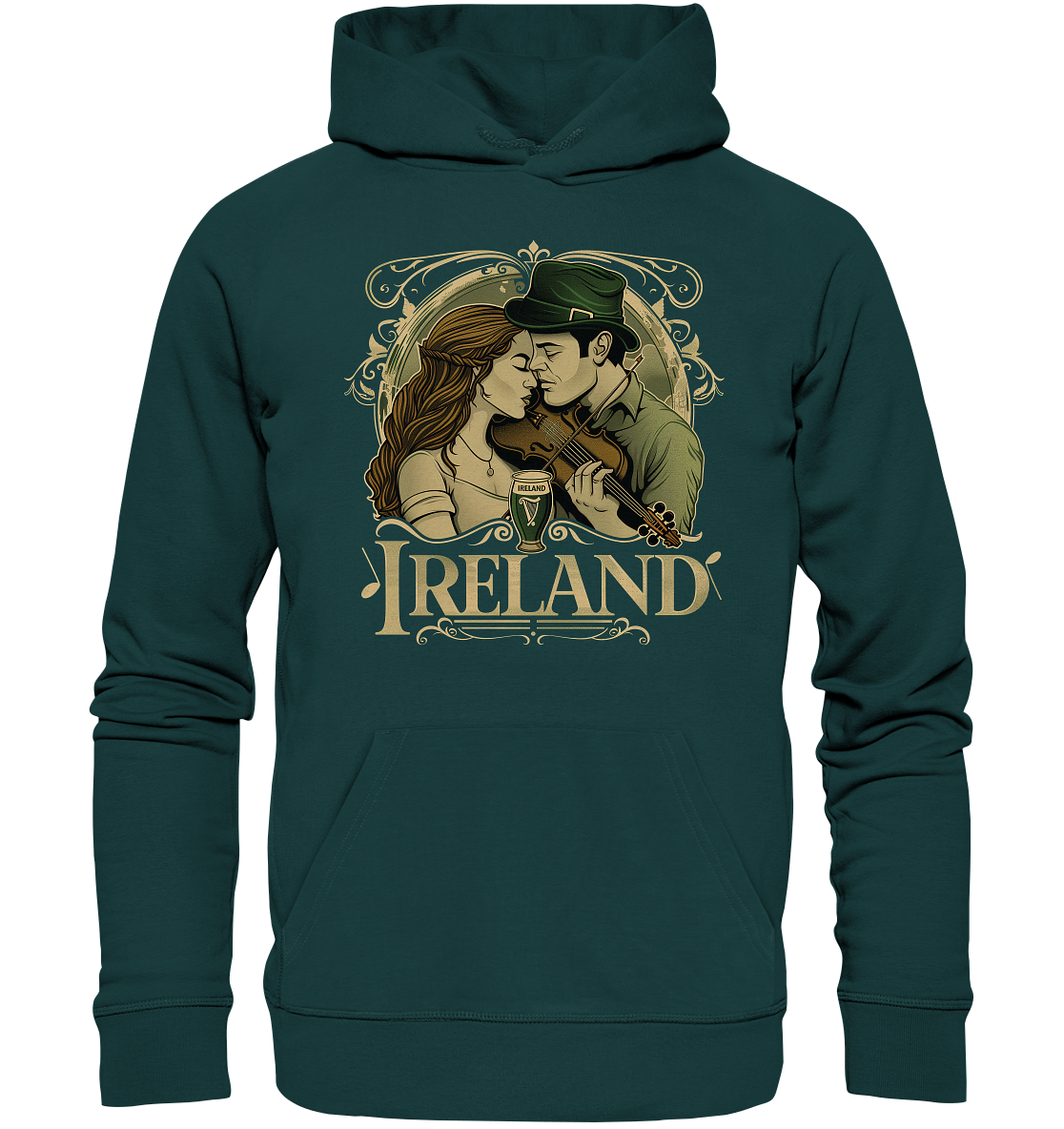 Ireland "Irish Couple I" - Organic Hoodie