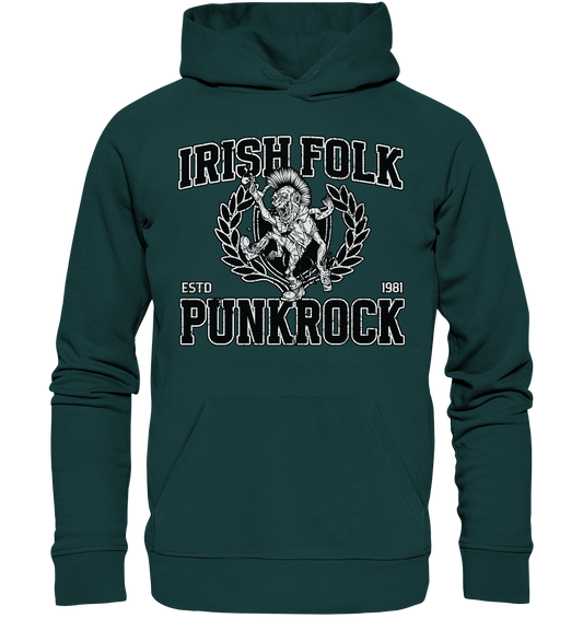 Irish Folk Punkrock "Estd. 1981" - Organic Hoodie