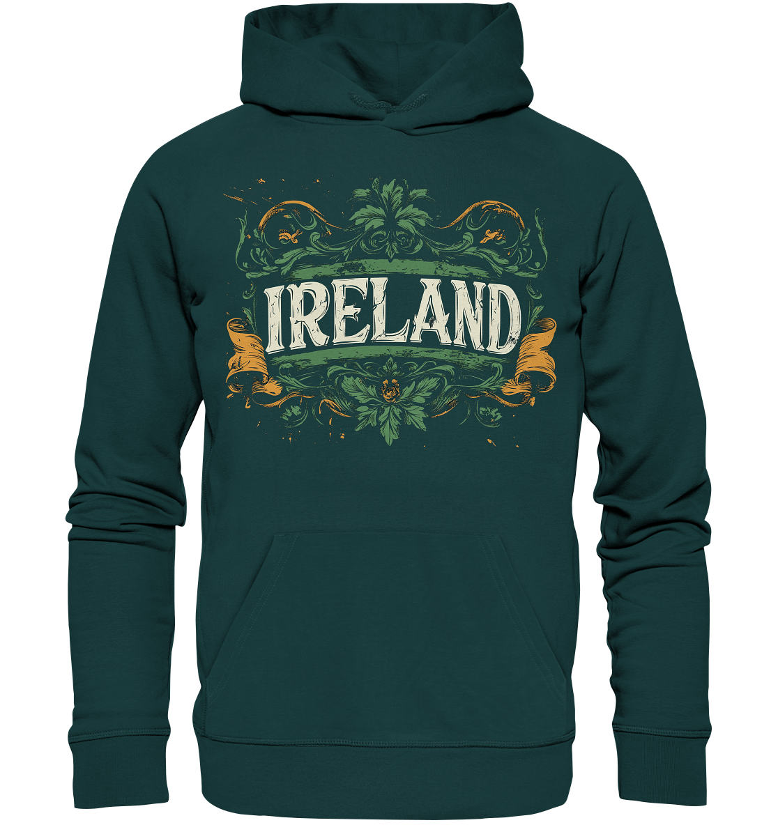 Ireland "Crest I" - Organic Hoodie