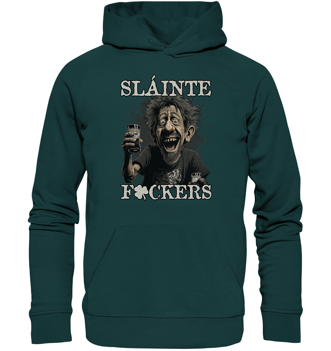 Sláinte F*ckers "O'Hooligan" - Organic Hoodie