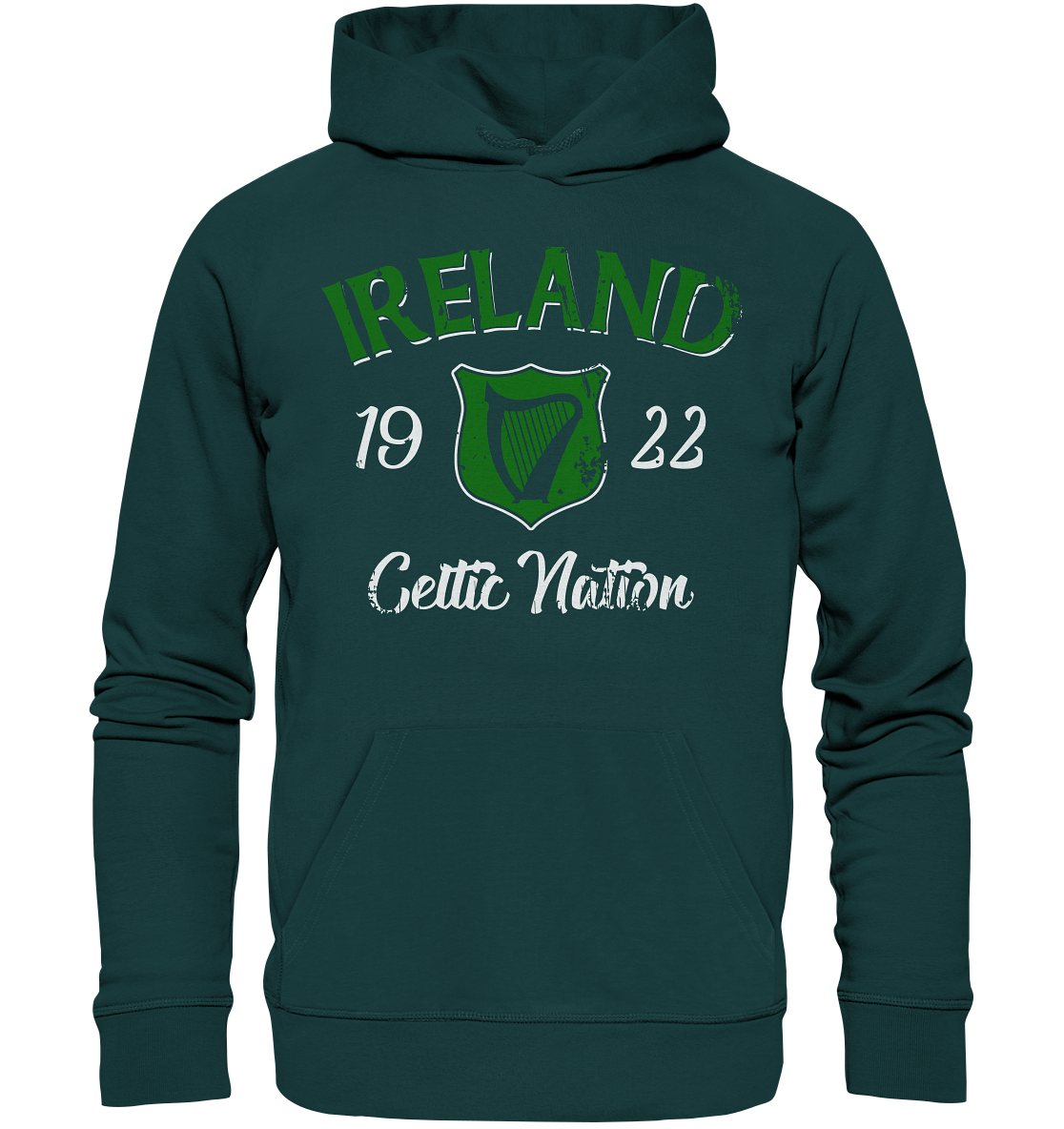 Ireland "Celtic Nation" - Organic Hoodie