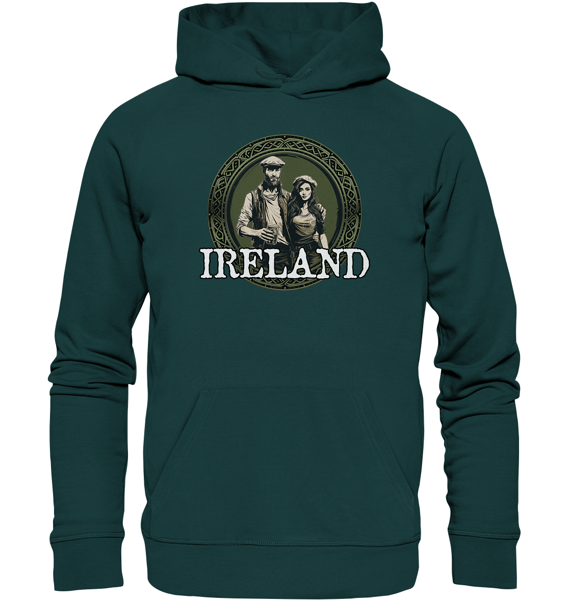 Ireland "Irish Couple" - Organic Hoodie