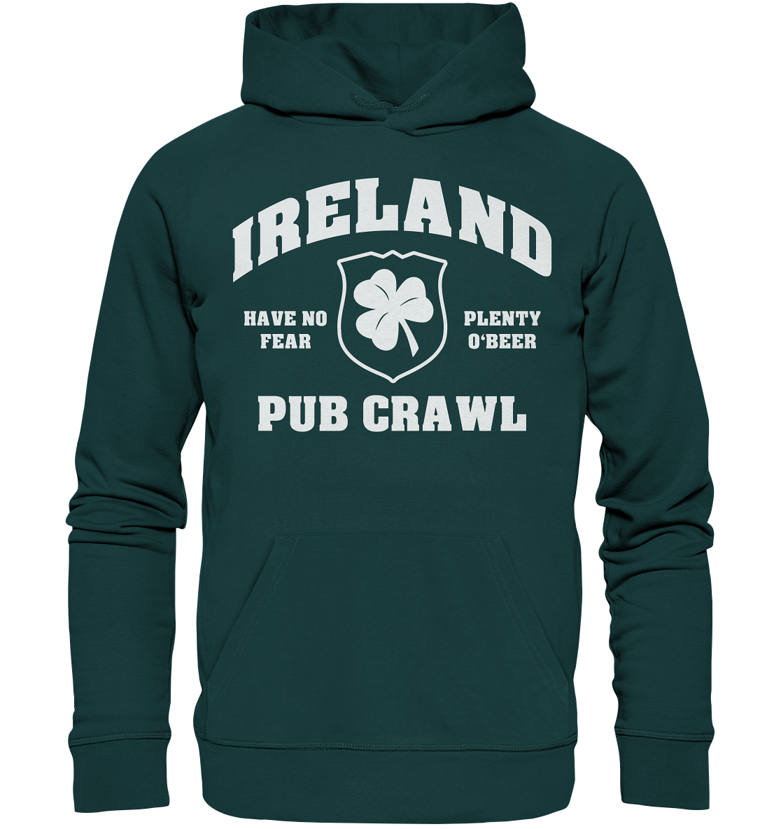 Ireland "Pub Crawl I" - Organic Hoodie