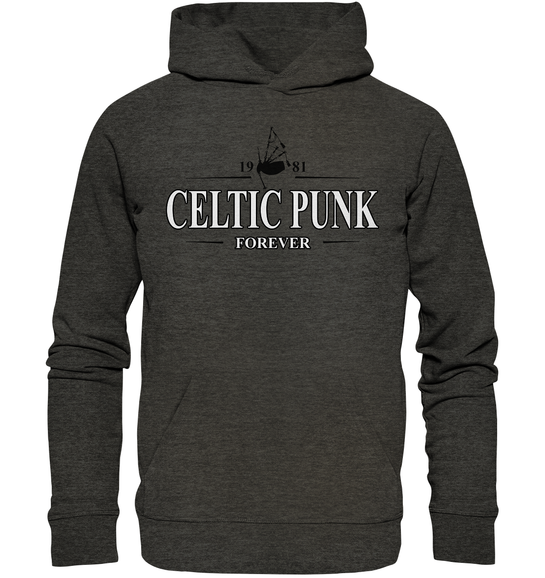 Celtic Punk "Forever" - Organic Hoodie