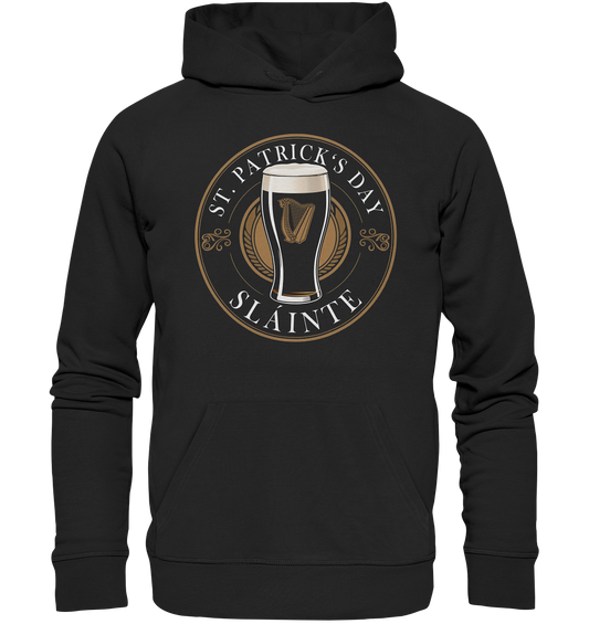 St. Patricks Day "Stout II" - Organic Hoodie