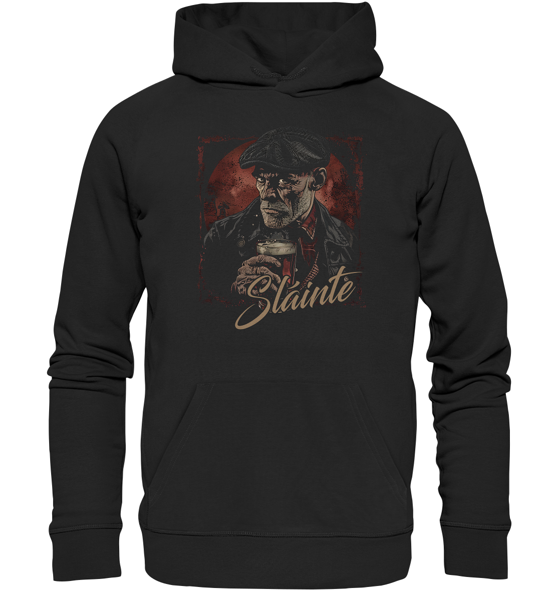 Sláinte "Old Irish Bastard II" - Organic Hoodie