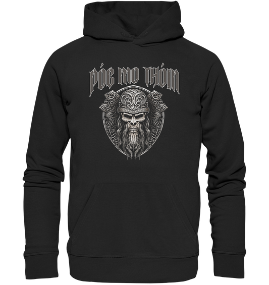 Póg Mo Thóin Streetwear "Celtic Warrior" - Organic Hoodie