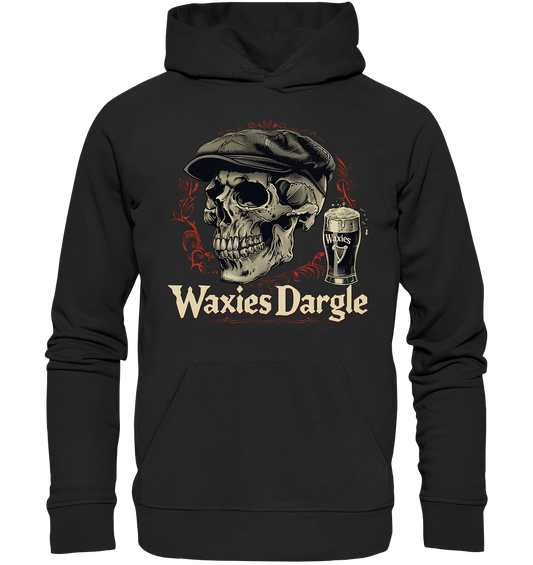 Waxies Dargle "Flatcap / Skull I"  - Organic Hoodie