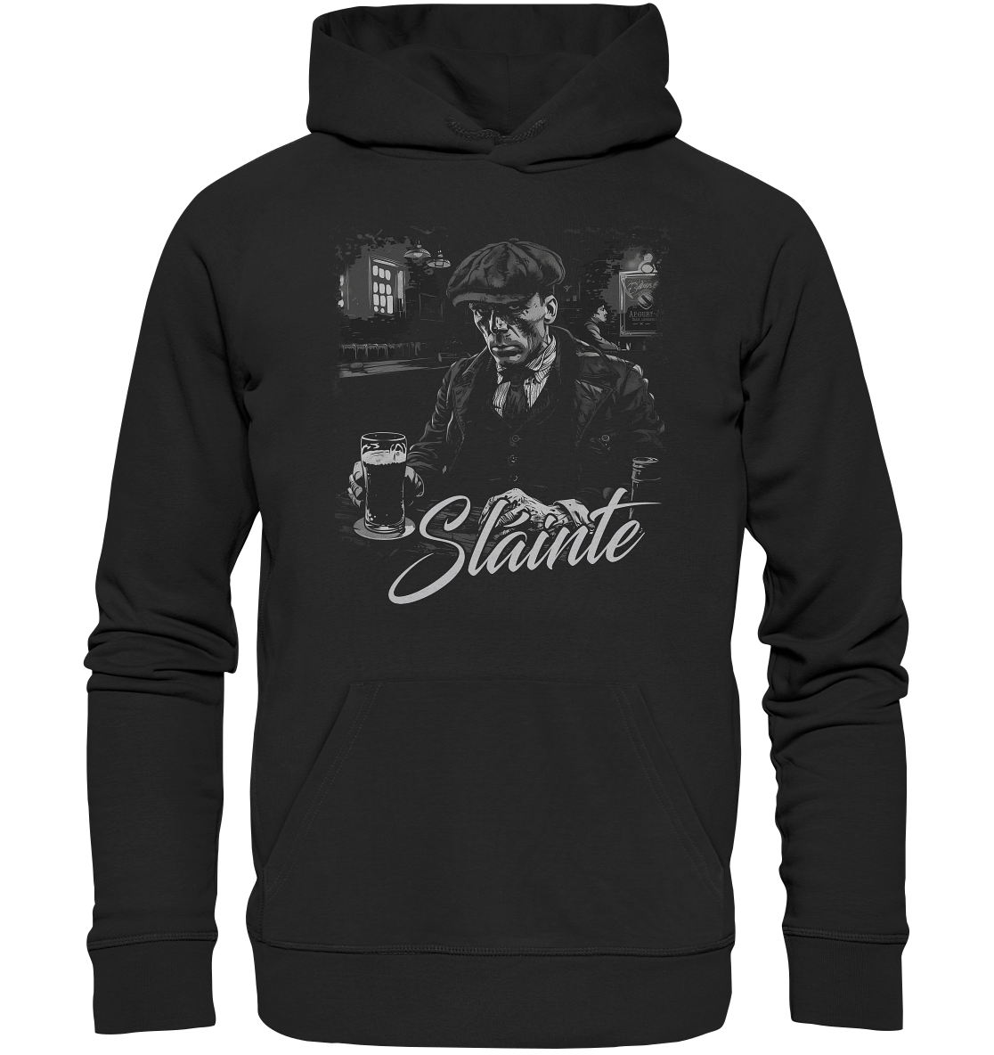 Sláinte "Irish Pub I" - Organic Hoodie