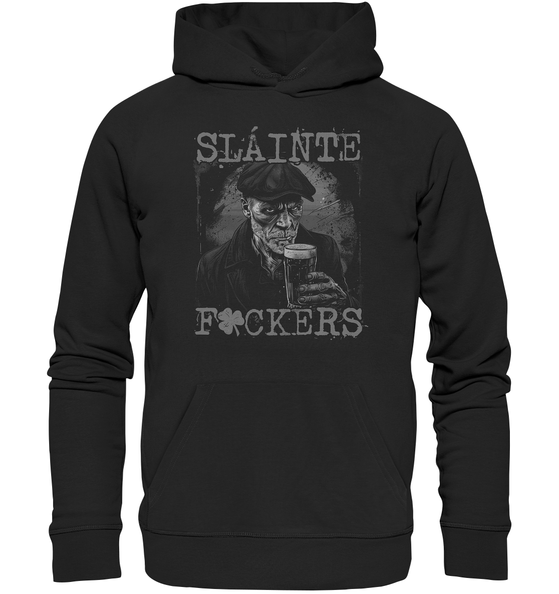 Sláinte "F*ckers / Irish Pub II"  - Organic Hoodie