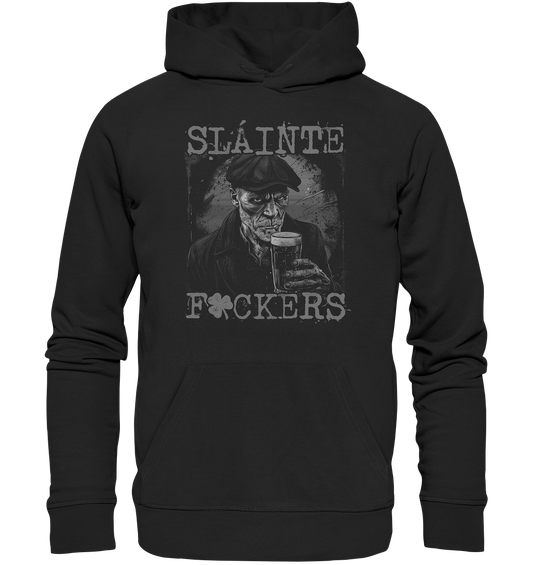 Sláinte "F*ckers / Irish Pub II"  - Organic Hoodie