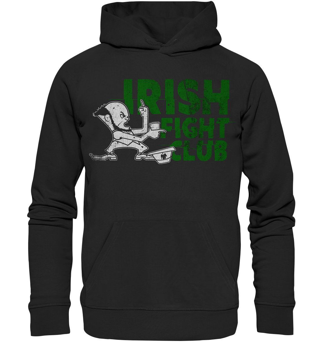 Irish Fight Club "Leprechaun I" - Organic Hoodie