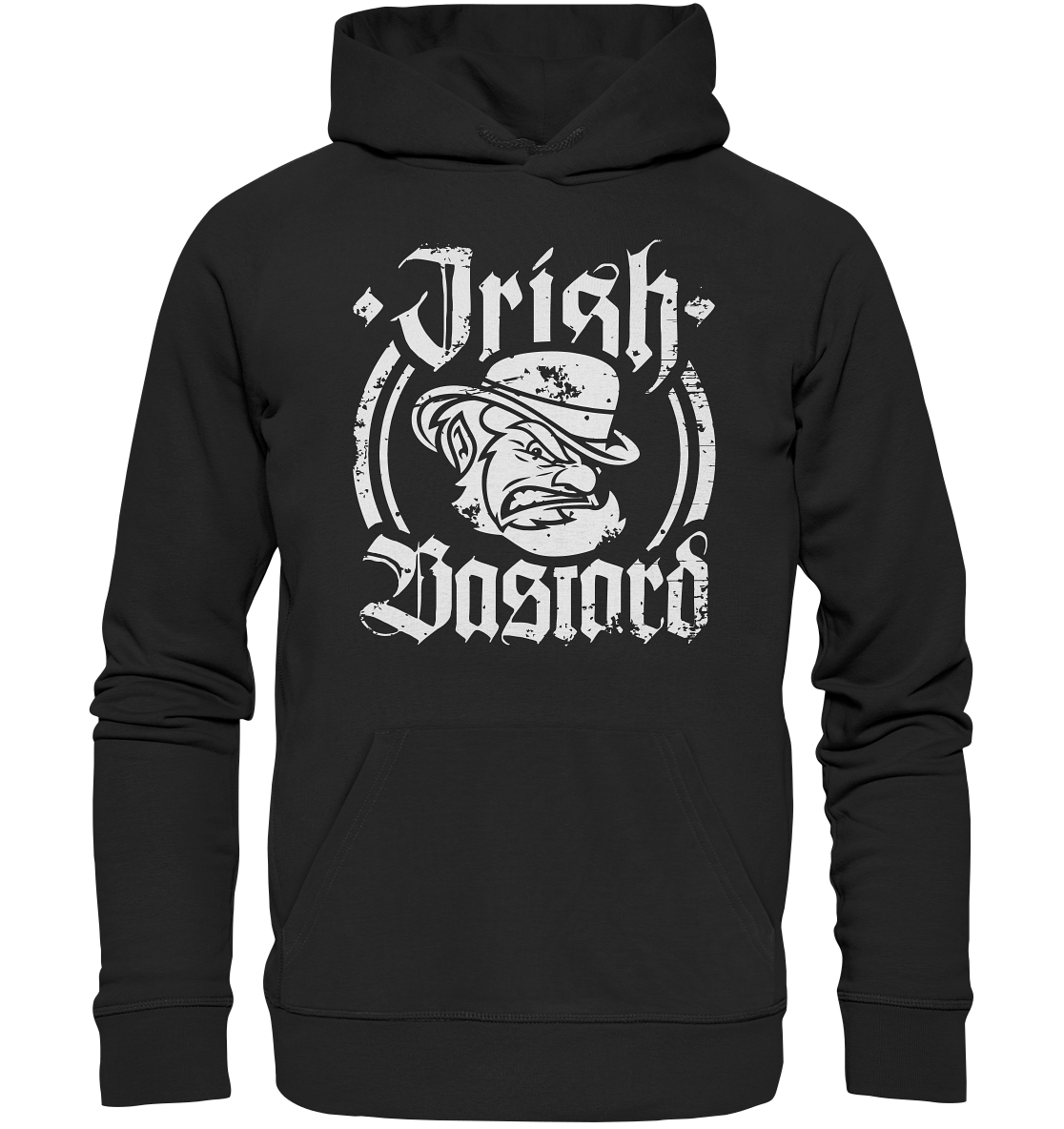 Irish Bastard "Leprechaun I"  - Organic Hoodie