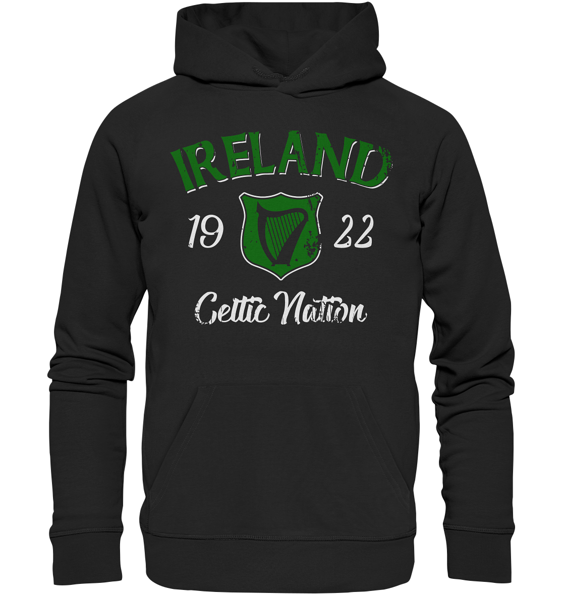 Ireland "Celtic Nation" - Organic Hoodie