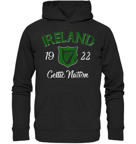 Ireland "Celtic Nation" - Organic Hoodie