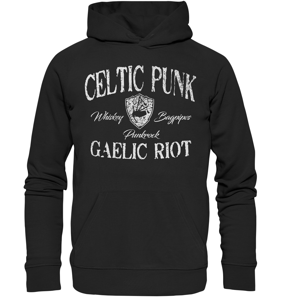 Celtic Punk "Gaelic Riot" - Organic Hoodie