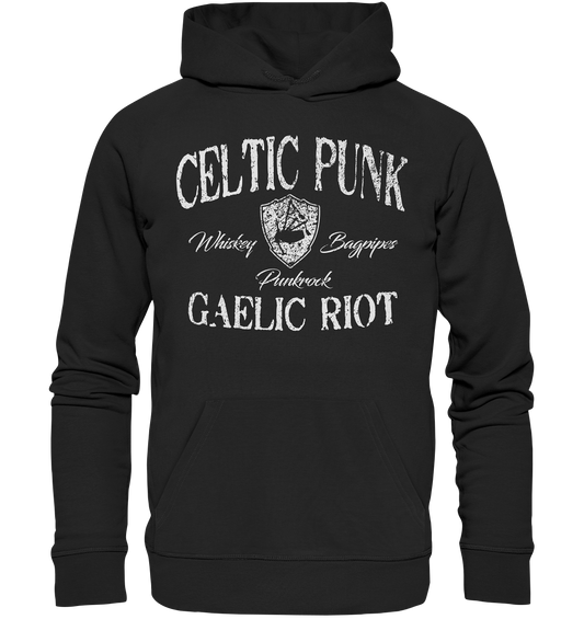 Celtic Punk "Gaelic Riot" - Organic Hoodie