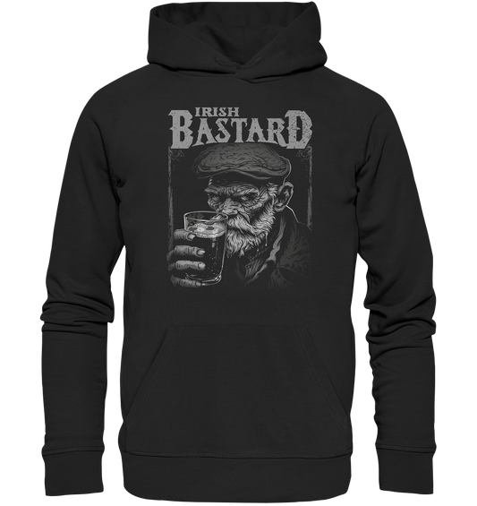 Irish Bastard "Old Irish Man I"  - Organic Hoodie