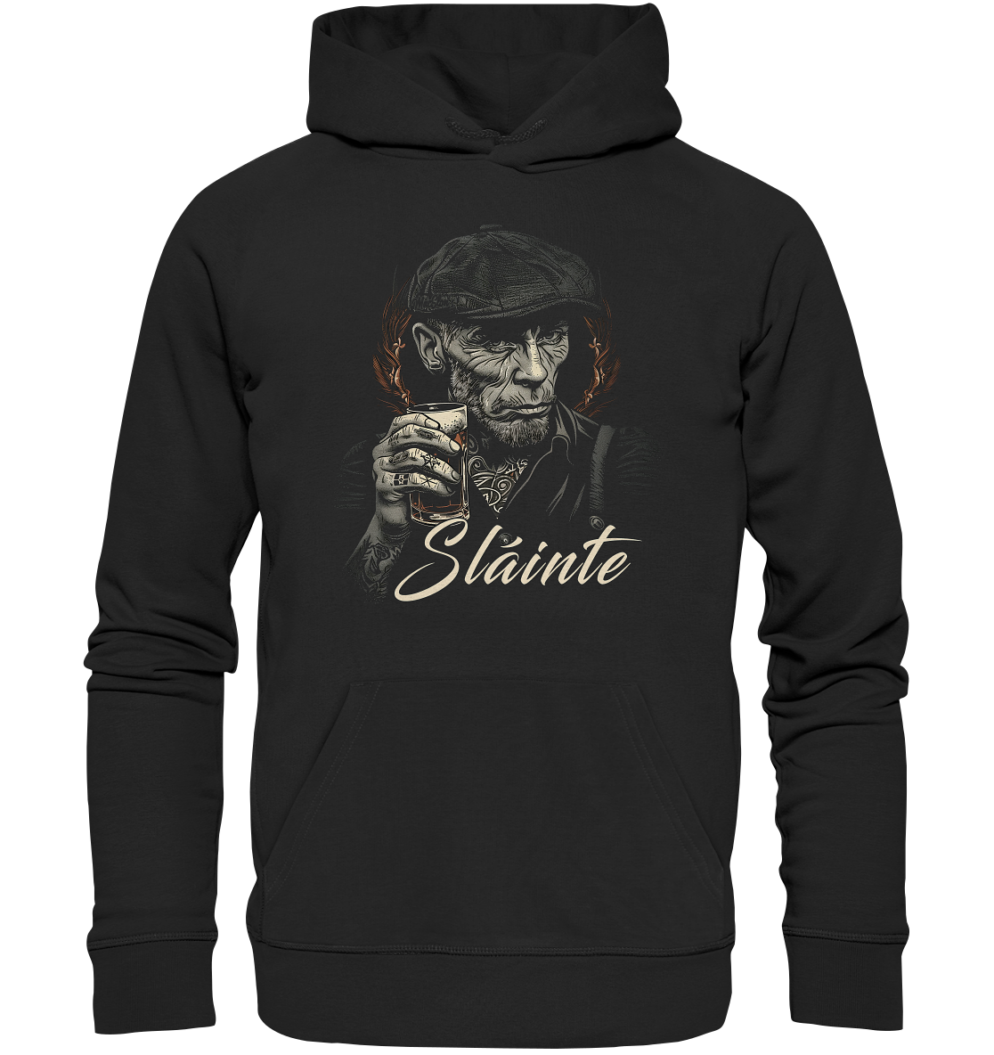 Sláinte "Old Irish Bastard IV"  - Organic Hoodie