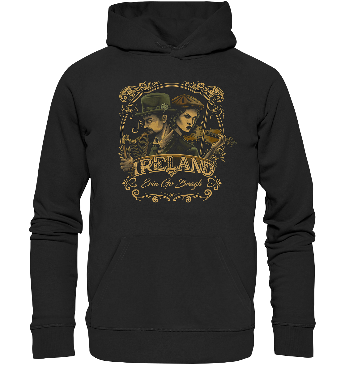 Ireland "Erin Go Bragh / Couple I" - Organic Hoodie