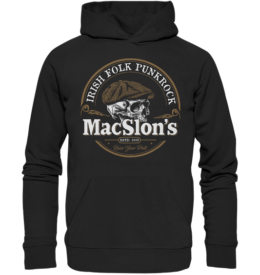 MacSlon's "Estd. 2009 / Irish Folk Punkrock" - Organic Hoodie