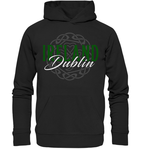 Ireland / Dublin "Celtic Knot" - Organic Hoodie