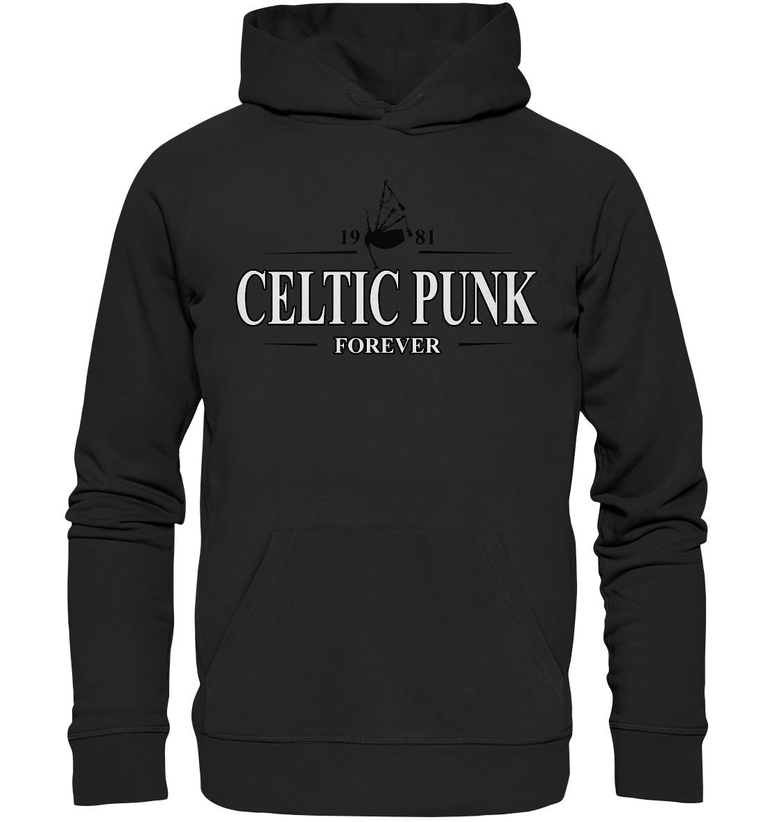 Celtic Punk "Forever" - Organic Hoodie