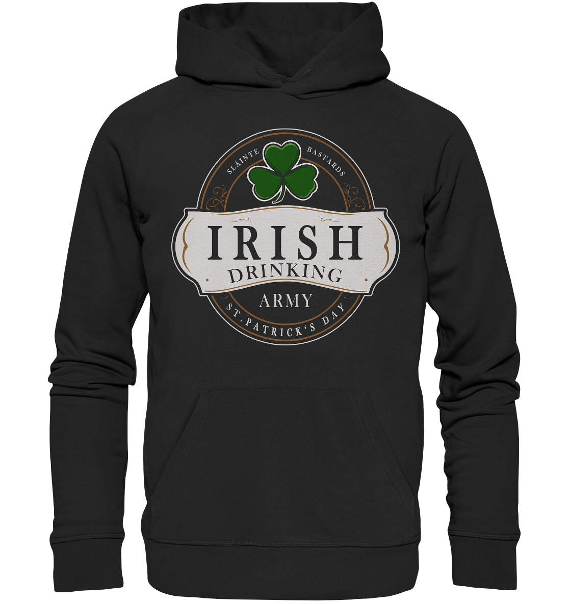 Irish Drinking Army "St. Patrick's Day" - Organic Hoodie