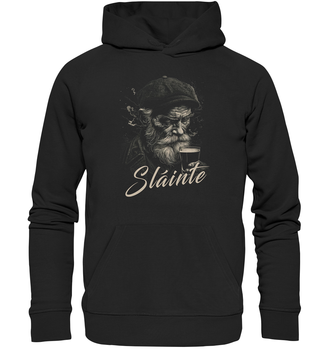 Sláinte "Old Irish Bastard VI"  - Organic Hoodie