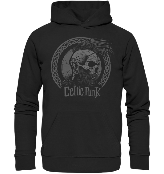 Celtic Punk "Skull / Circle II" - Organic Hoodie