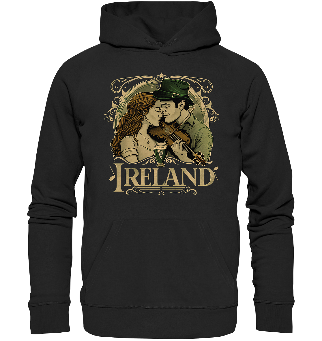 Ireland "Irish Couple I" - Organic Hoodie