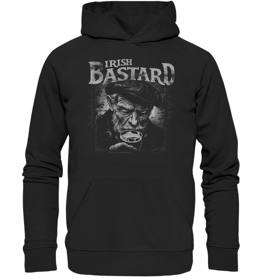 Irish Bastard "Old Irish Man II" - Organic Hoodie