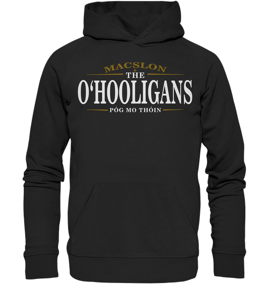 MacSlon & The O'Hooligans "Póg Mo Thóin" - Organic Hoodie