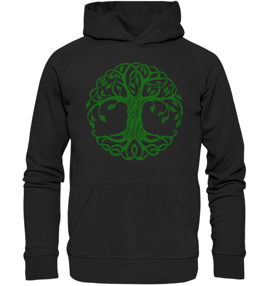 Celtic Tree - Organic Hoodie