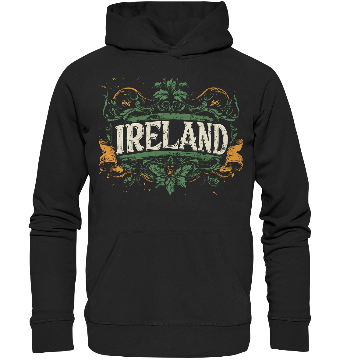 Ireland "Crest I" - Organic Hoodie