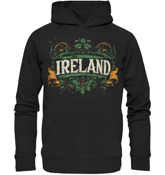 Ireland "Crest I" - Organic Hoodie